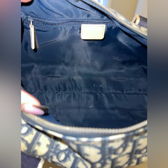 Dior Dark Navy Trotter #2 Boston Handbag - Picture 10 of 15